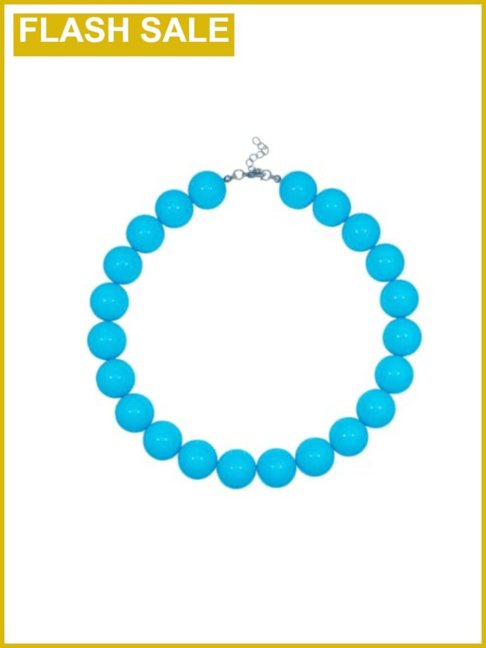 Handmade Acrylic Beaded Choker Necklace Adjustable Boho Summer Jewelry